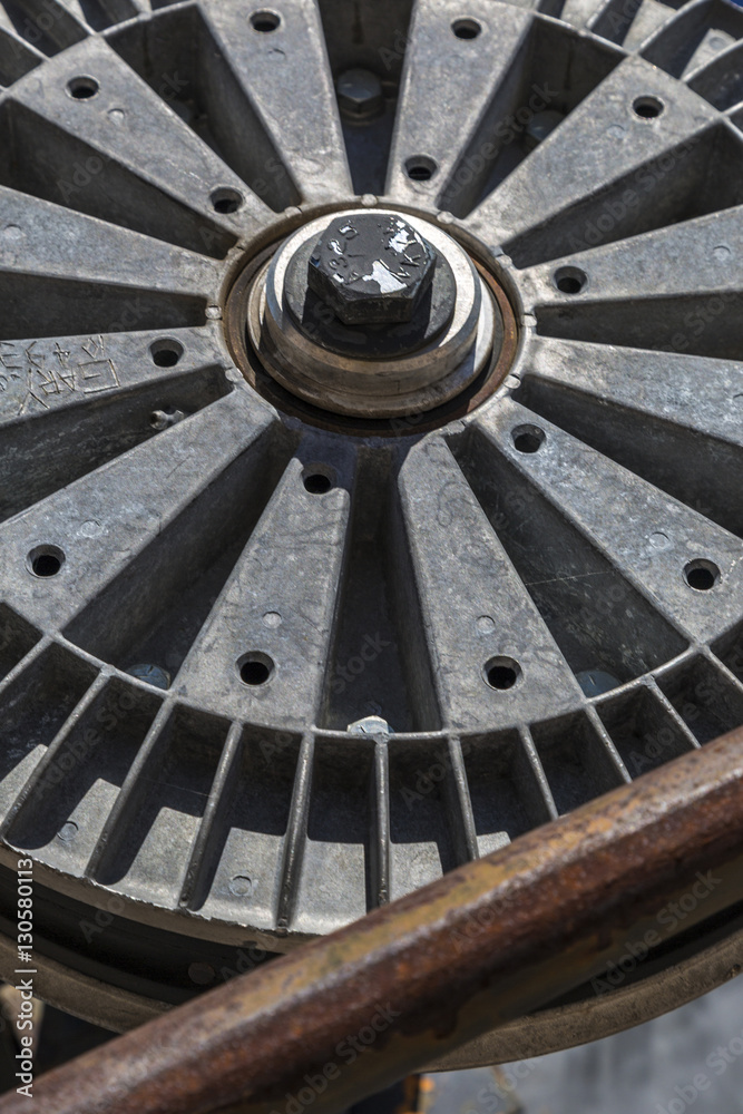 Pulley Wheel Abstract