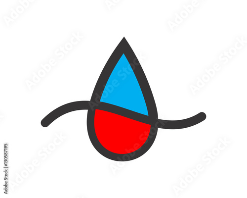 water droplets icon