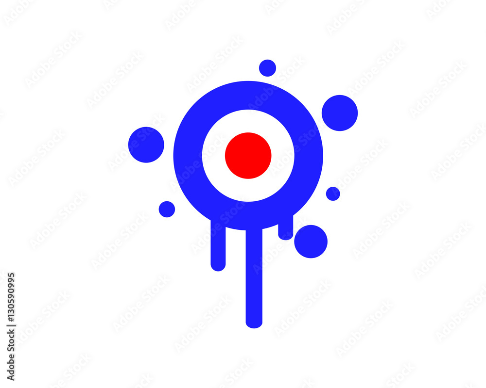 Fototapeta premium abstract paint