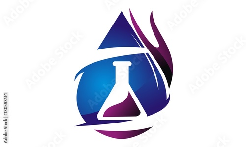 Water Fire Flame Gas Oil Laboratory