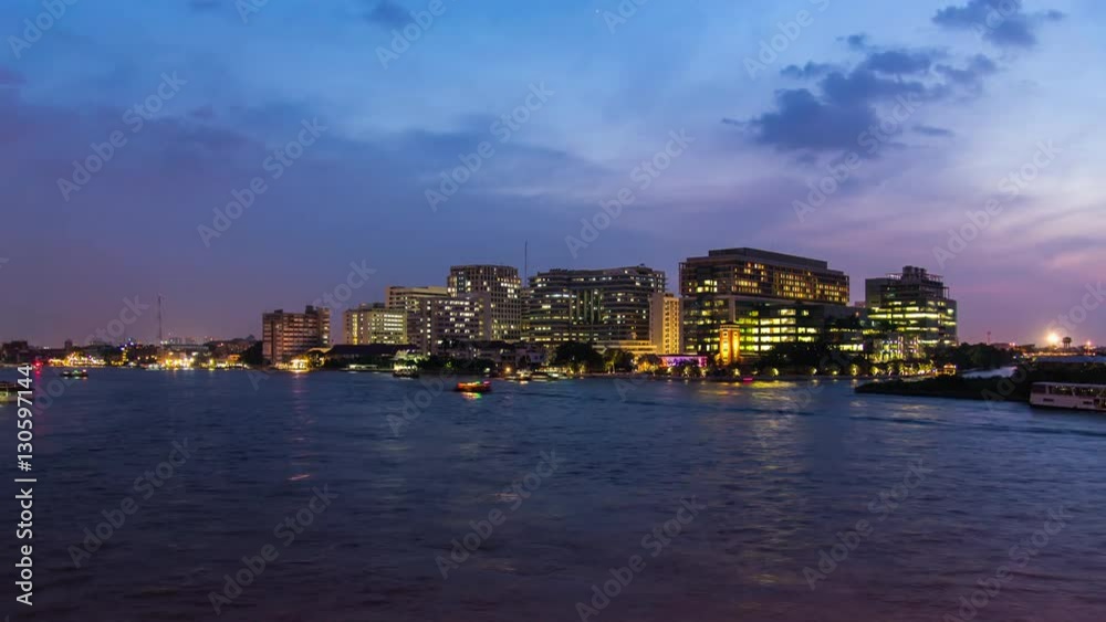 4k Time Lapse major government hospital in Bangkok, Thailand situated by the Chao Praya River 4k Time Lapse major government hospital in Bangkok, Thailand situated by the Chao Praya River