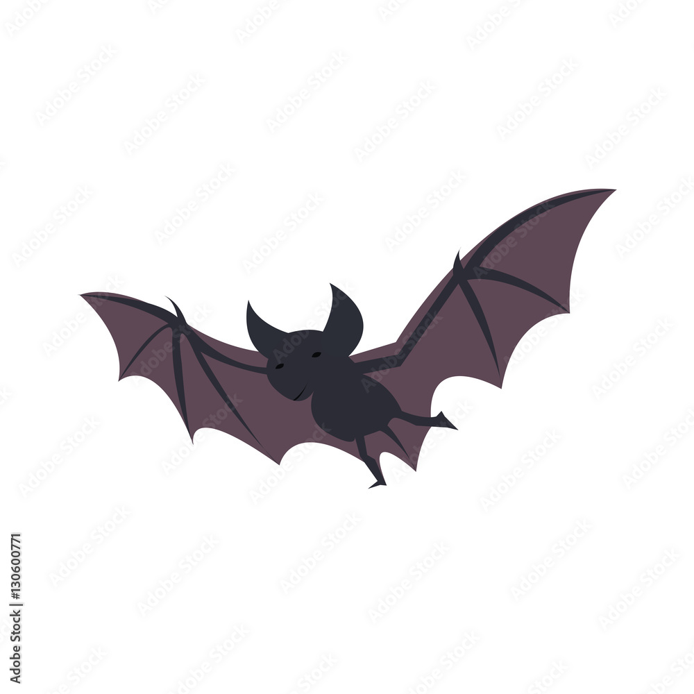 flying bat cartoon vector flying bat cartoon vector