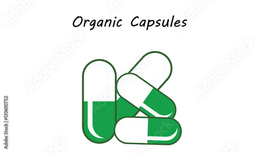 organic capsules for health tablets