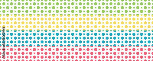 seamless dots and stars pattern vector backgrounds