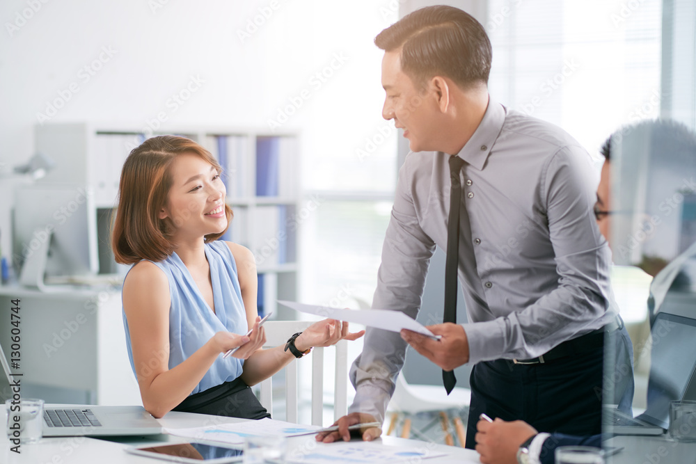 Business meeting Business meeting