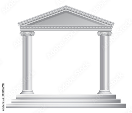  Greek Column Temple