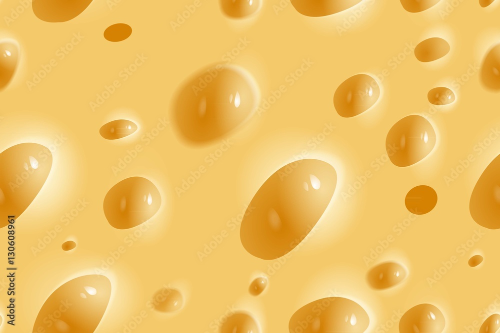 Vector seamless background cheese