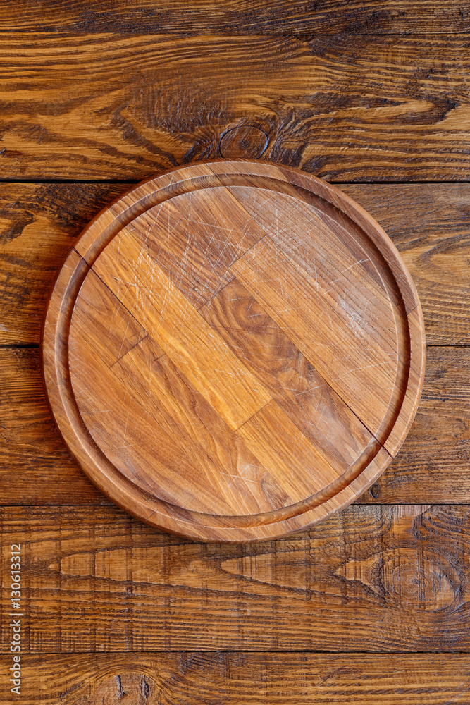 Wooden round board for pizza Wooden round board for pizza