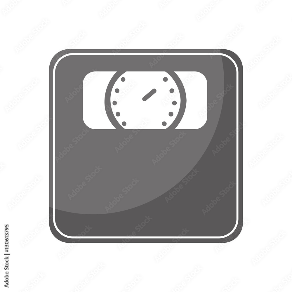 scale measure weight isolated icon vector illustration design