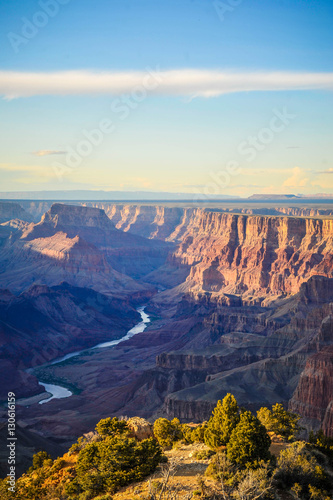 Picturesque landscapes of the Grand Canyon  Arizona  USA