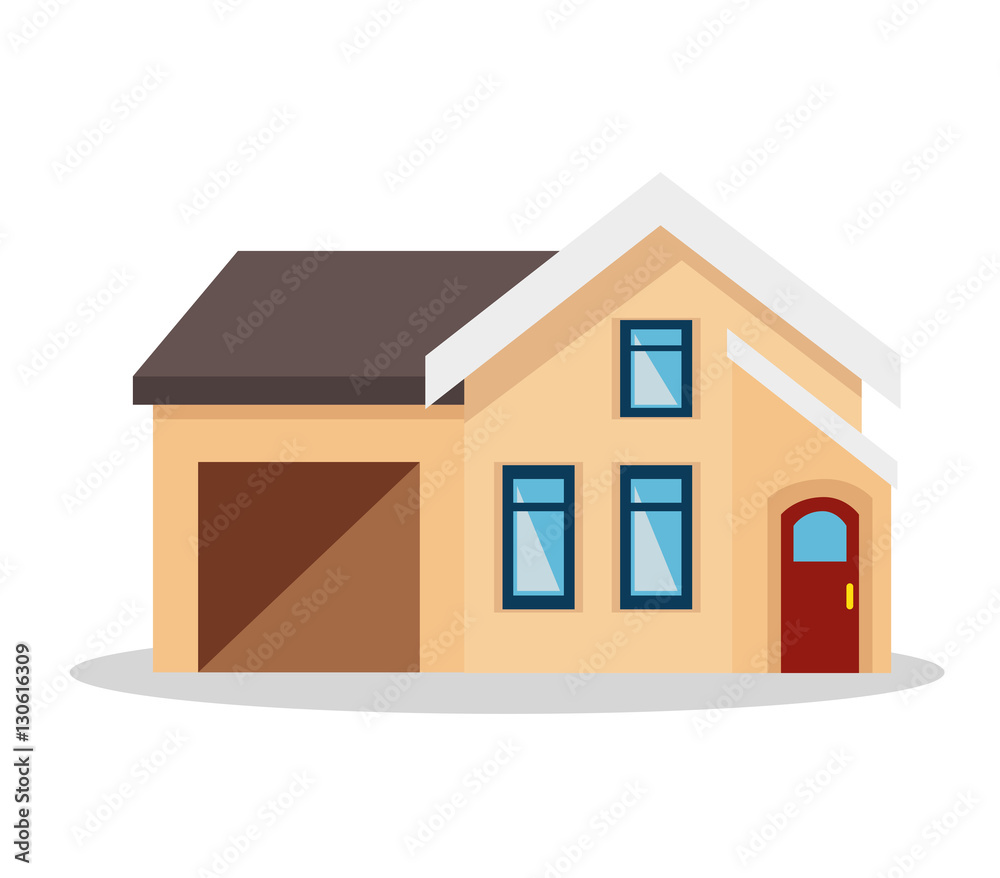 exterior house isolated icon vector illustration design exterior house isolated icon vector illustration design