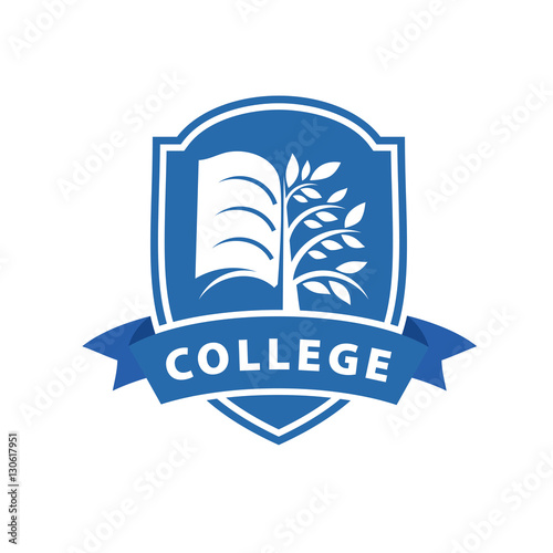 vector logo college