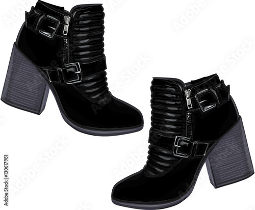 Black women's boots