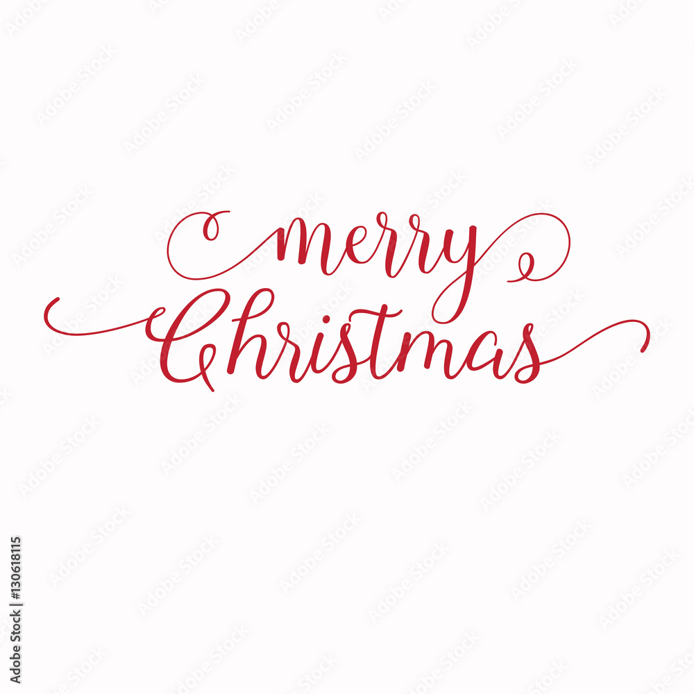Merry Christmas vector text design Merry Christmas vector text design