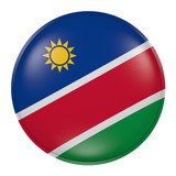 Namibia button on white background
