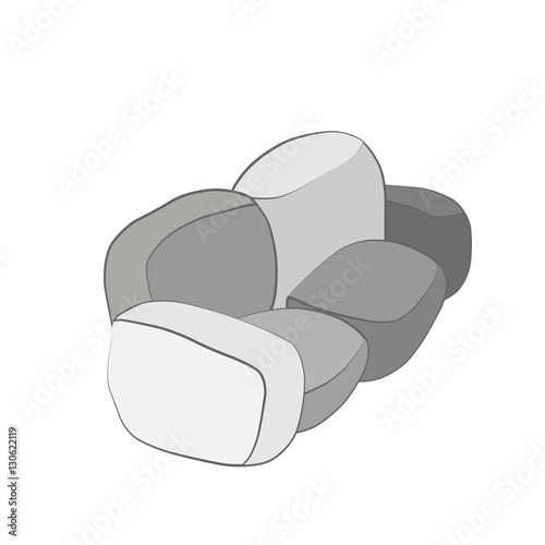 Sofa grey stroke
