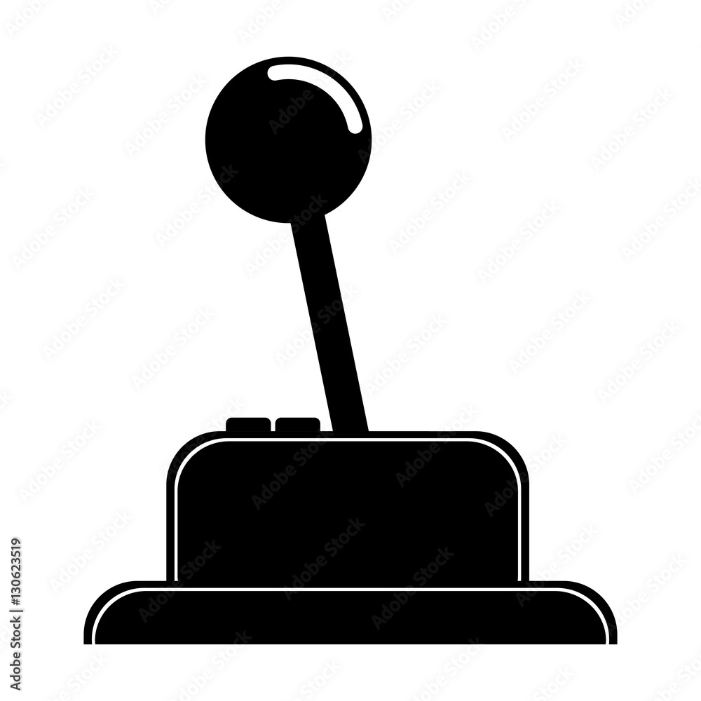 Joysitck icon. Videogame play leisure gaming technology and entertainment theme. Isolated design. Vector illustration Joysitck icon. Videogame play leisure gaming technology and entertainment theme. Isolated design. Vector illustration