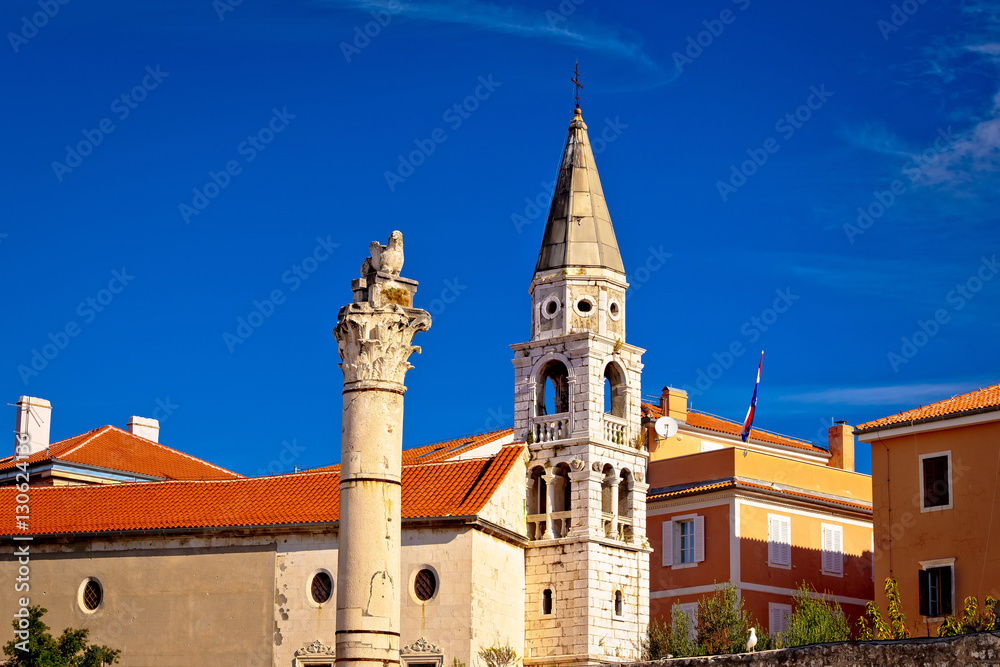 Historic roman landmarks of Zadar
