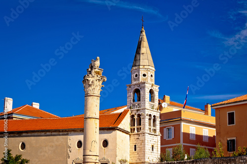 Historic roman landmarks of Zadar photo
