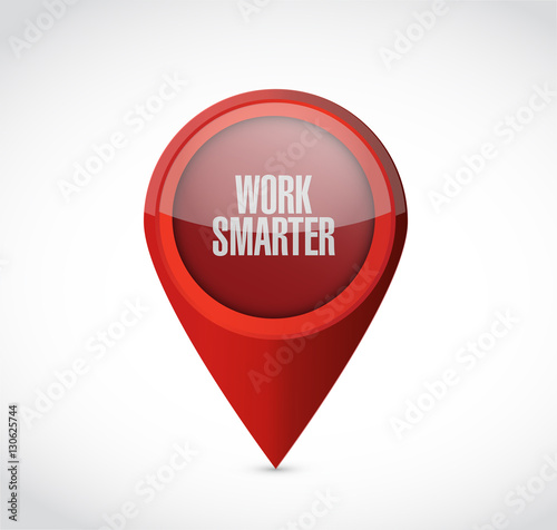 Free Download work smarter pointer sign concept - GFXLoad