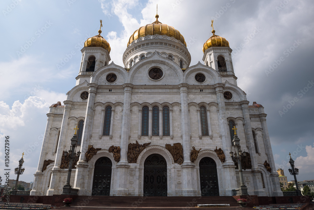 White Cathedral of Christ the Savior, Moscow, Russia