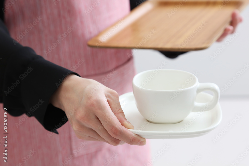 カフェ店員 主婦のイメージ カフェ店員 主婦のイメージ