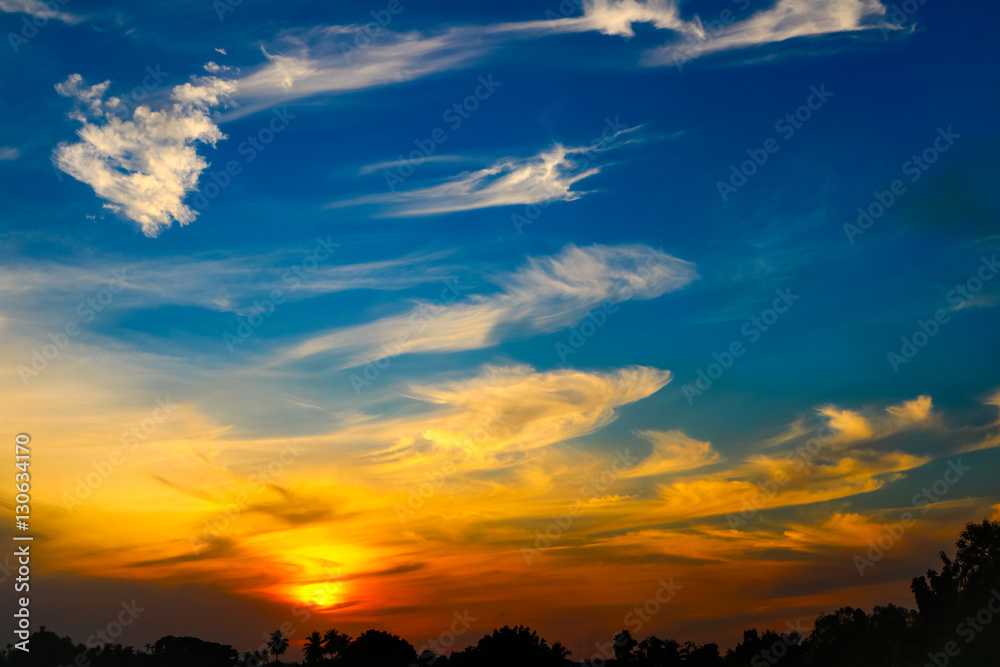 Colorful Cloud and sky Colorful Cloud and sky
