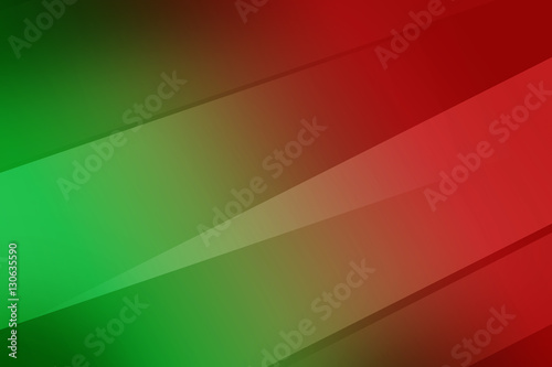 Simple gradient green and red abstract with basic water wave line curve.