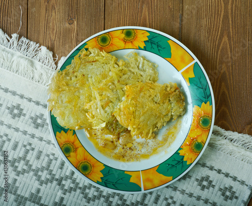 Jewish latke photo