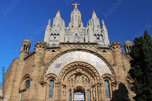 Templo Expiatorio del Sagrado Corazón, Tibidabo, Barcelona photo