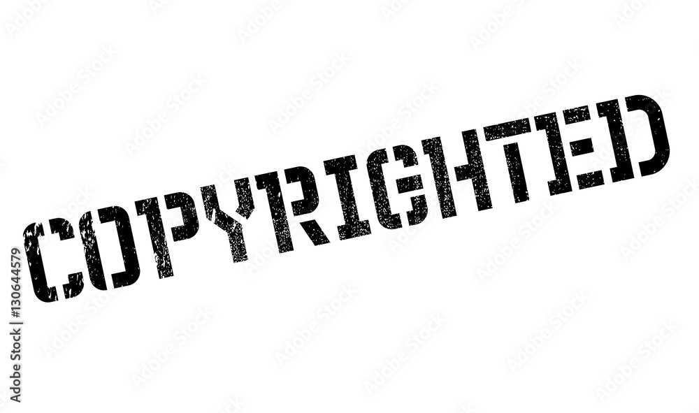 Copyrighted stamp. Grunge design with dust scratches. Effects can be easily removed for a clean, crisp look. Color is easily changed. rubber grunge Copyrighted stamp. Grunge design with dust scratches. Effects can be easily removed for a clean, crisp look. Color is easily changed. rubber grunge