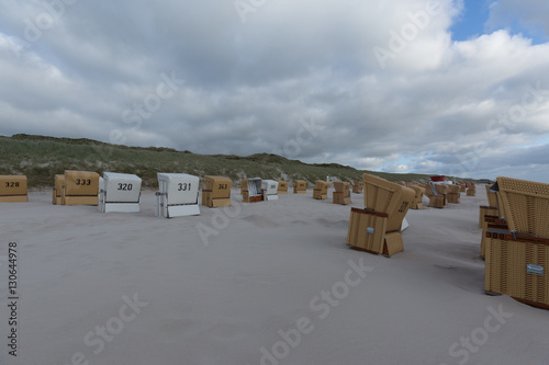 Sylt Wind has straightened the Sand at Wenningstedt/ Germany © Manninx