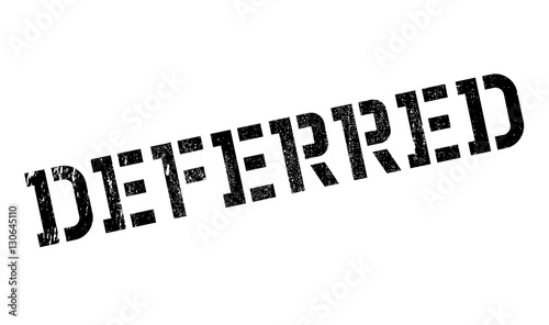 Deferred stamp. Grunge design with dust scratches. Effects can be easily removed for a clean, crisp look. Color is easily changed. rubber grunge