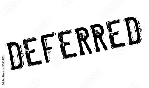 Deferred stamp. Grunge design with dust scratches. Effects can be easily removed for a clean, crisp look. Color is easily changed. rubber grunge