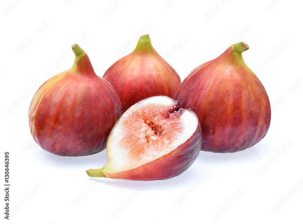 Figs fruits isolated on white background Figs fruits isolated on white background