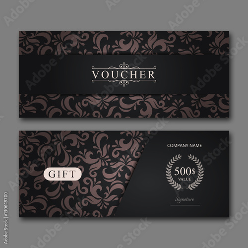 Gift Voucher Template.