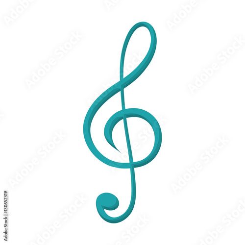 musical note icon image vector illustration design 