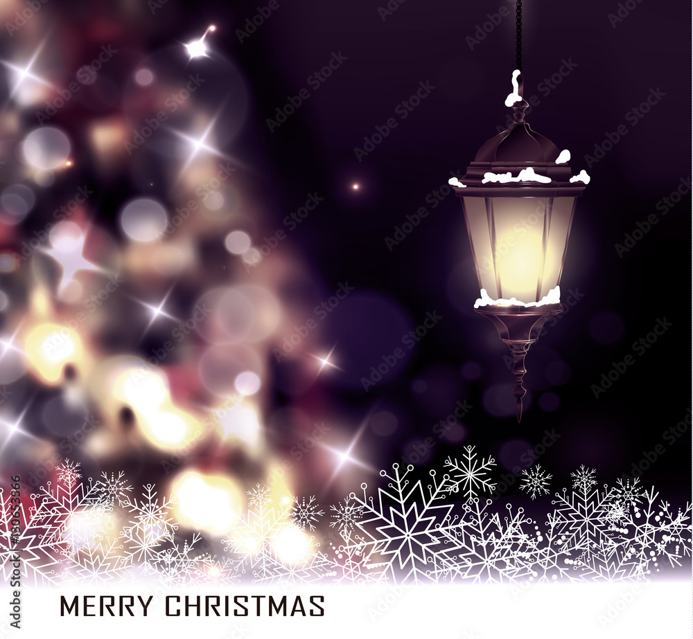 Christmas tree light background Christmas tree light background