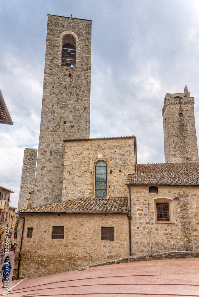 San Gimignano Stadt Toskana