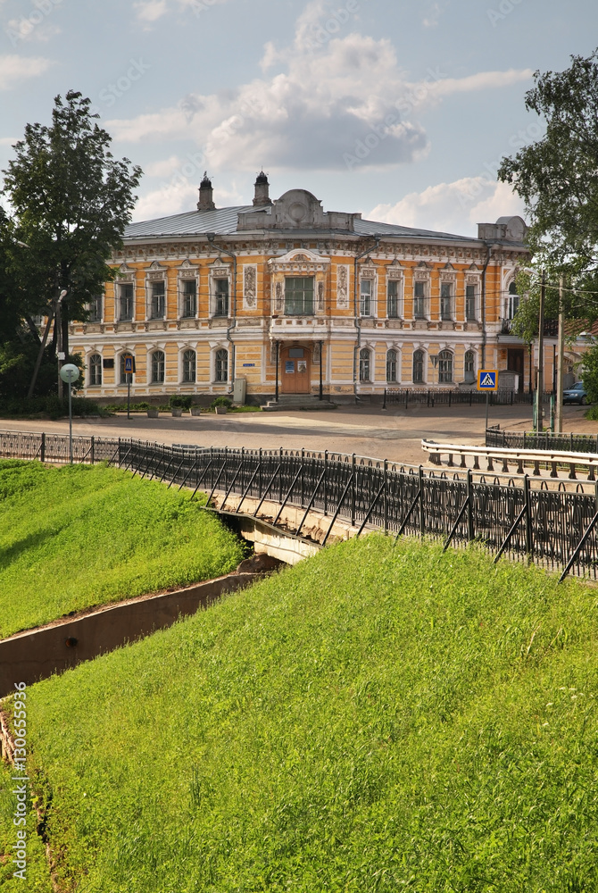 Obraz premium View of Ustyuzhna. Vologda oblast. Russia