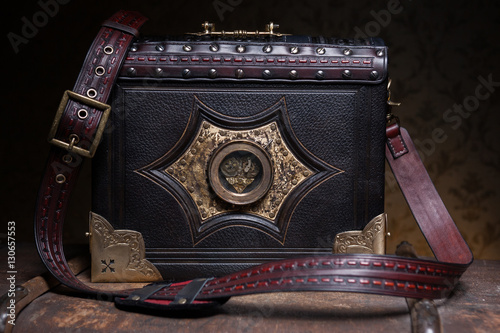 Handgefertigte, viktorianische / Steampunk Schultertasche