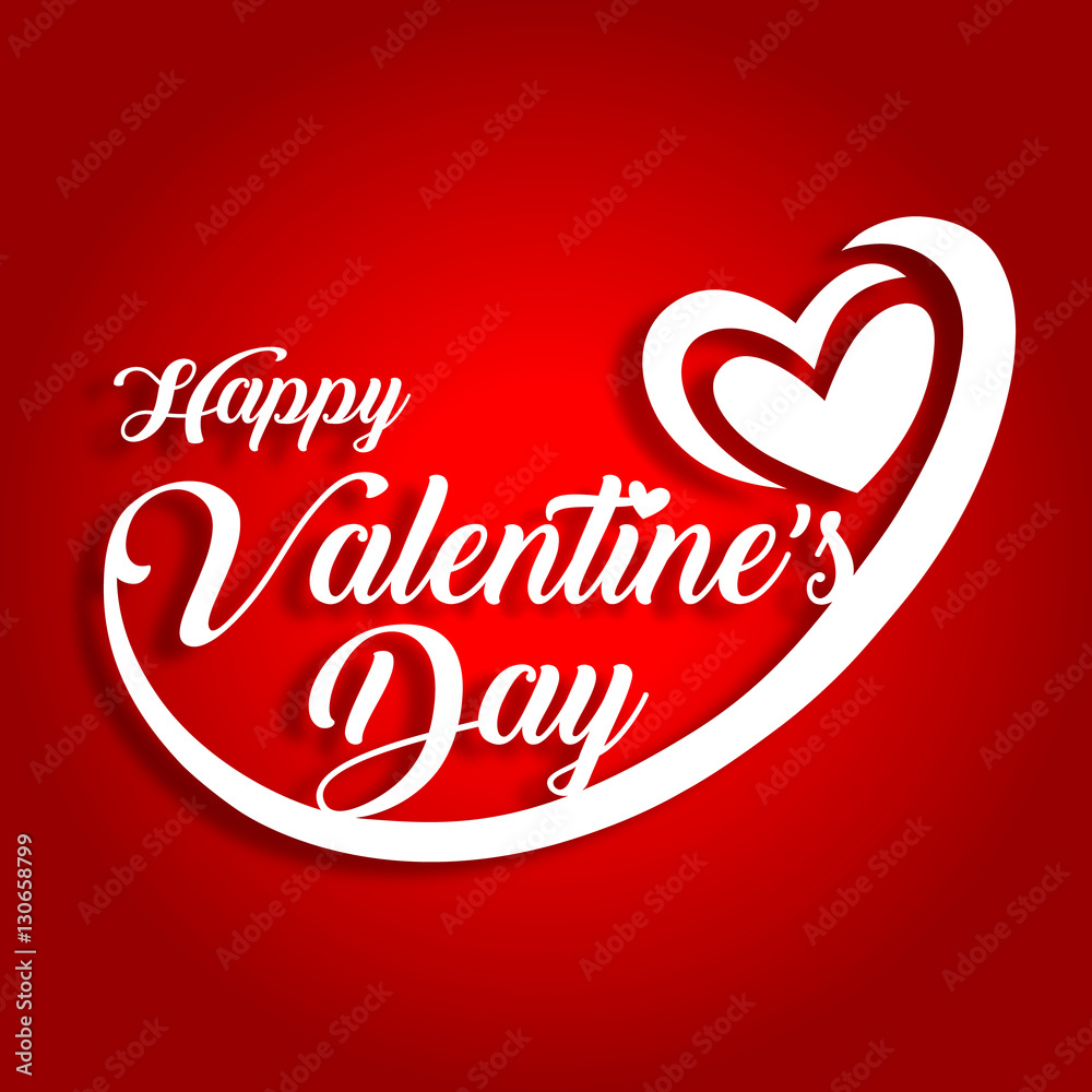 happy valentines day greeting card vector illustration happy valentines day greeting card vector illustration