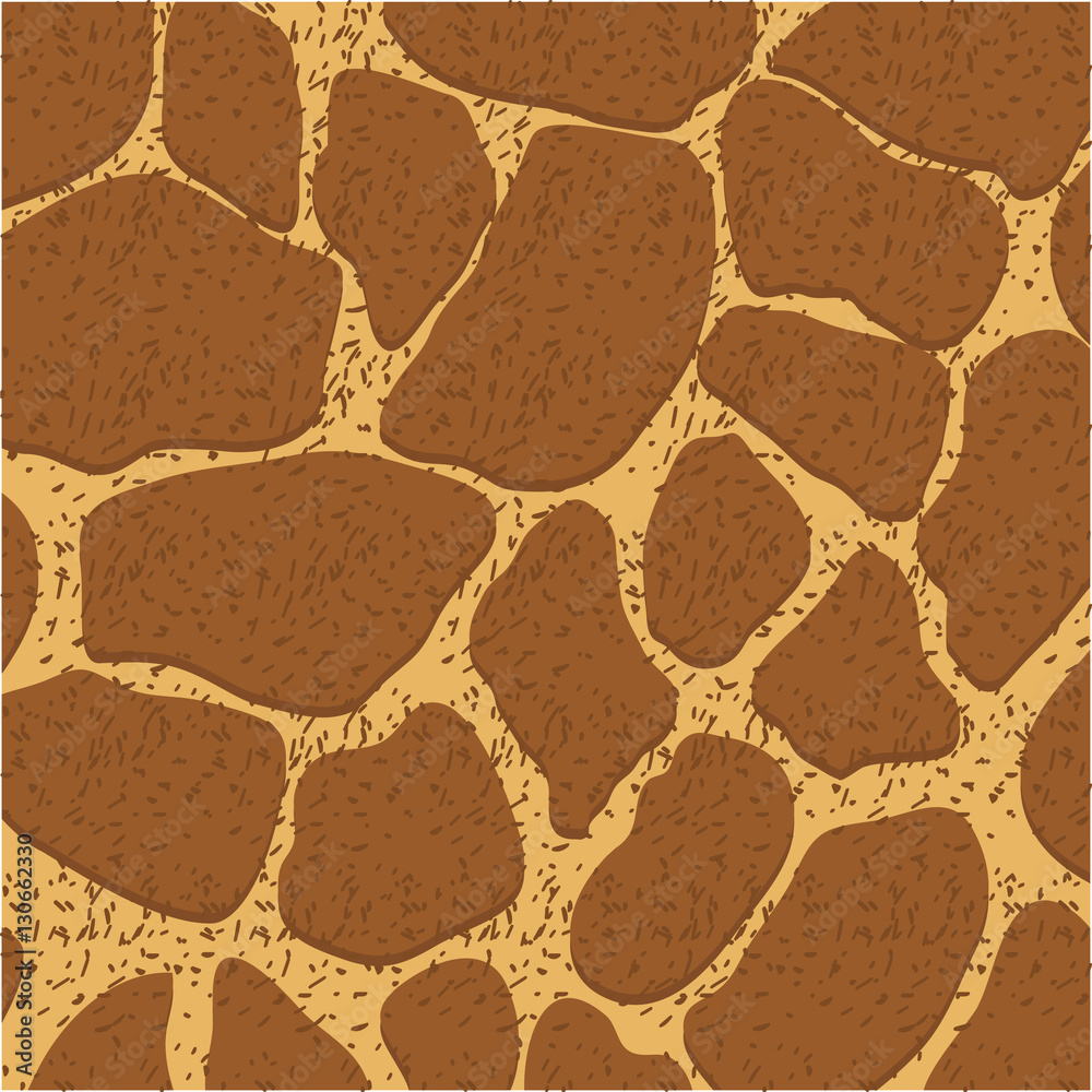Fototapeta premium giraffe animal print pattern image vector illustration design 