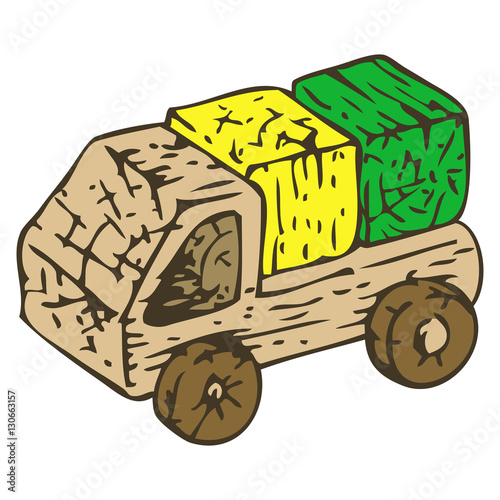 Wooden Toys Boat