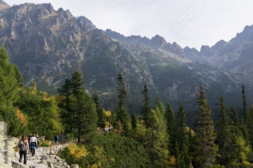 Peaks of High Tatras Mountains. Slovakia