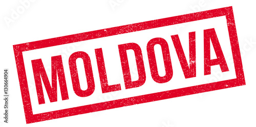 Moldova rubber stamp. Grunge design with dust scratches. Effects can be easily removed for a clean, crisp look. Color is easily changed.