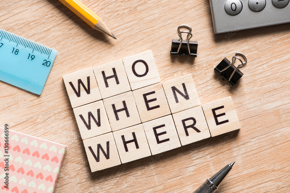 Conceptual business keywords on table with elements of game making crossword Conceptual business keywords on table with elements of game making crossword