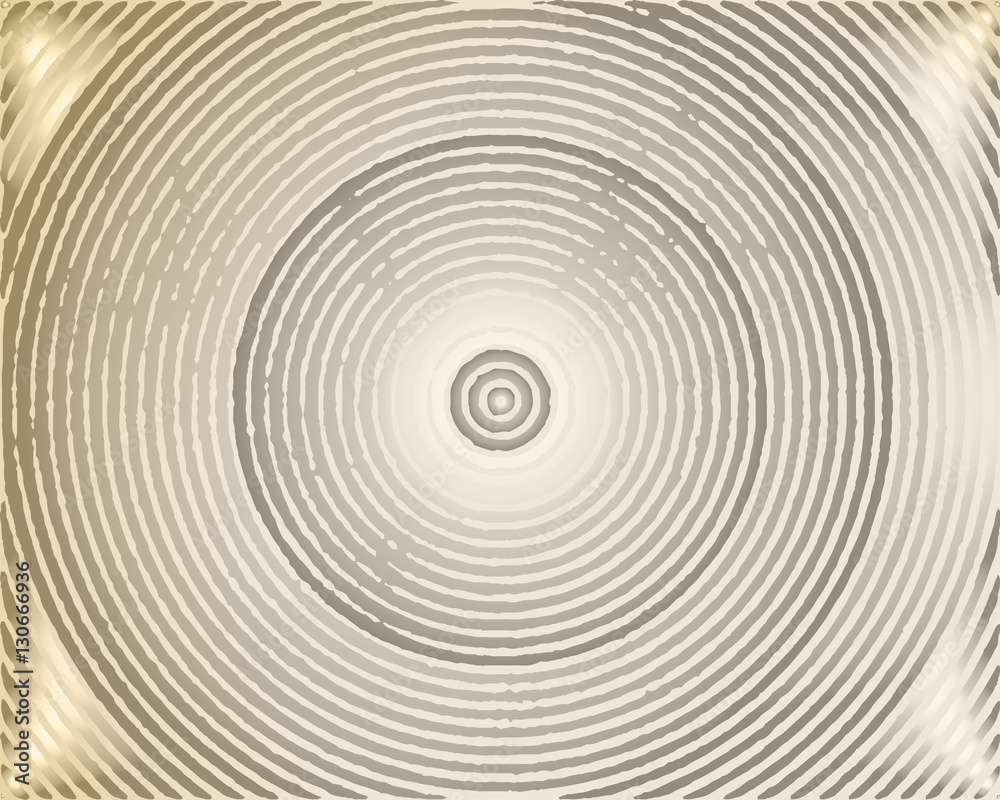 Abstract background with concentric circles grungy. Metallic vector background Abstract background with concentric circles grungy. Metallic vector background