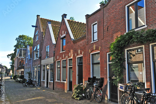 Case tradizionali di Alkmaar, Olanda - Paesi Bassi