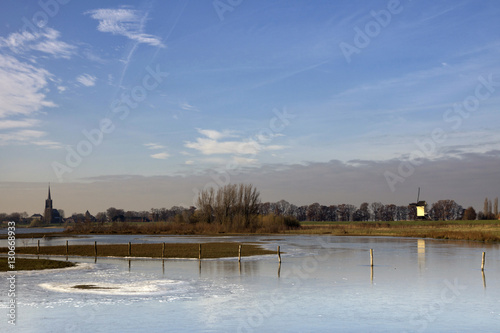 River foreland near Batenburg photo